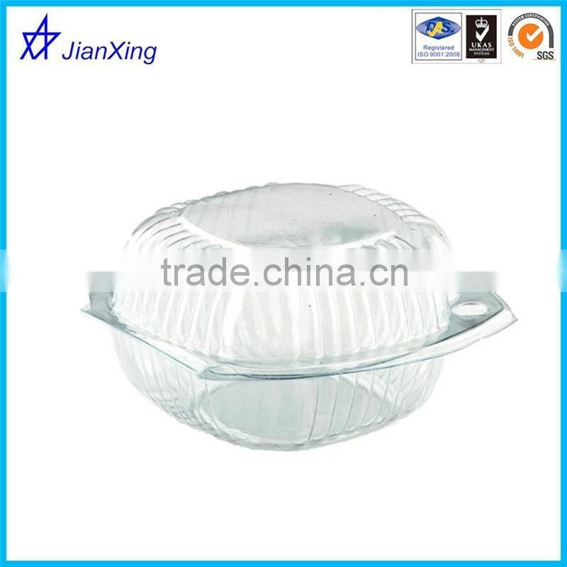 Deli Compartment Clear Hinged Clamshell