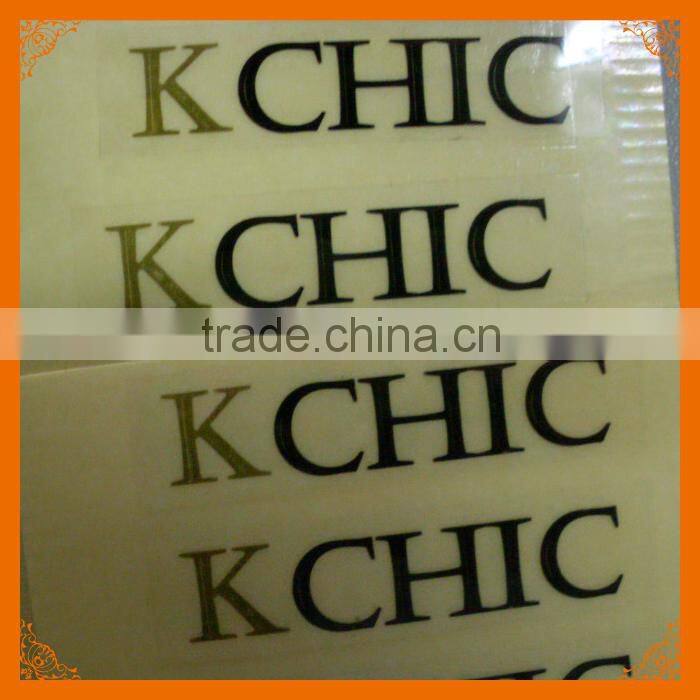 easy peel off alphabet letter sticker