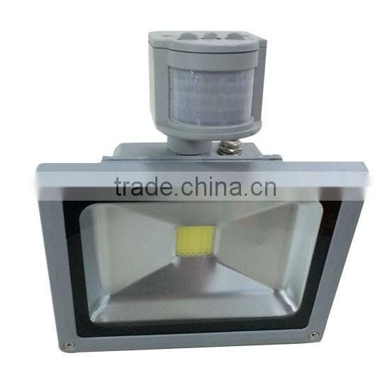 High quality CE ROHS with sensor 20w led flood light