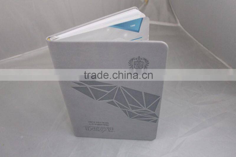 Professional factory customized pessonalized hardcover notebook , flying dreams notebook with elastic band and ribbon