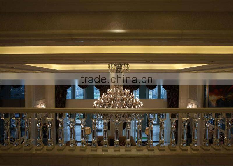 Decorate Crystal Glass Staircase