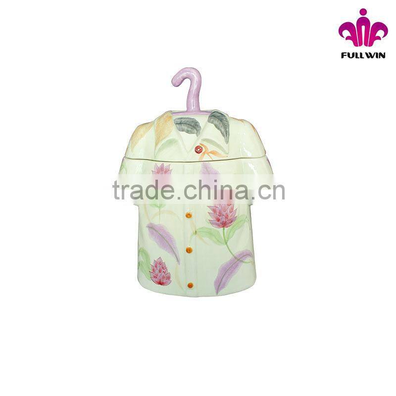 Colorful Ceramic Biscuit Jar For Home Decor