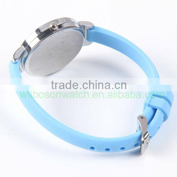 2013 beautiful silicone ladies mini watch
