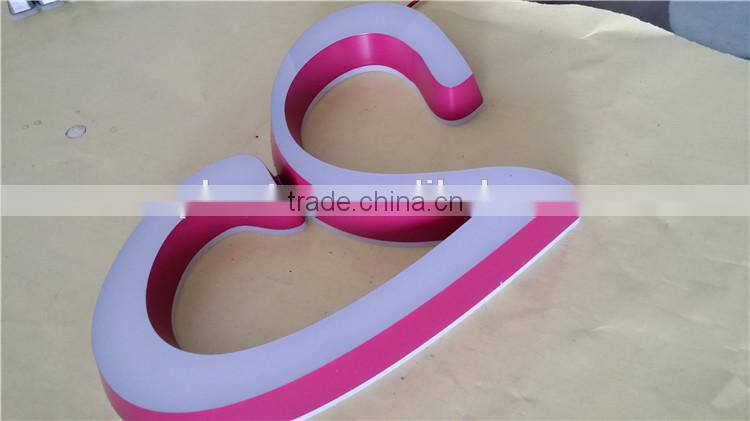 custom made business logo led sign/mini led sign for advertising