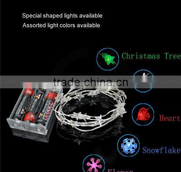 Mini CR2032 operated 50000h life time christmas candle bridge light