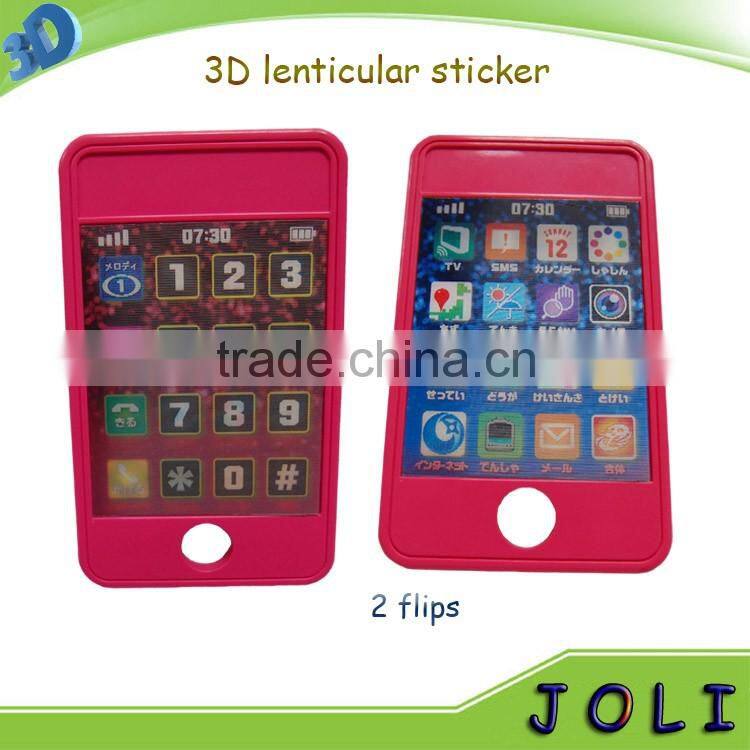 3D PET sticker, 3d lenticular sticker, 3d motion sticker
