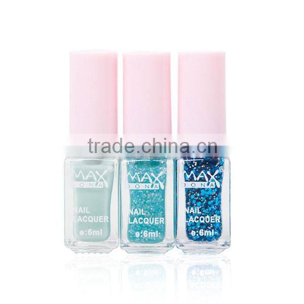 New maxdona cocktail magic 3pcs/set gradient nail polish set