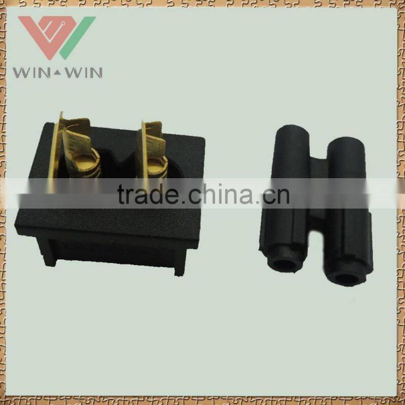 Brass crimper cable connector terminal for female side