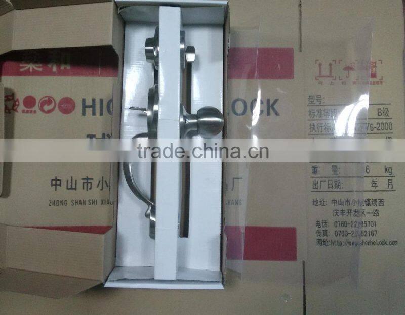 Zinc Alloy security lockset handle and knob mortise gate lock