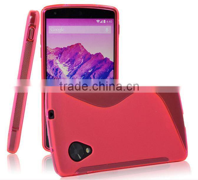 S Line Matte Soft TPU Case For LG Nexus 5 E980/Nexus 4 E960