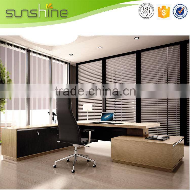 Wholesale Cheap Crazy Selling wooden steel legs executive desk