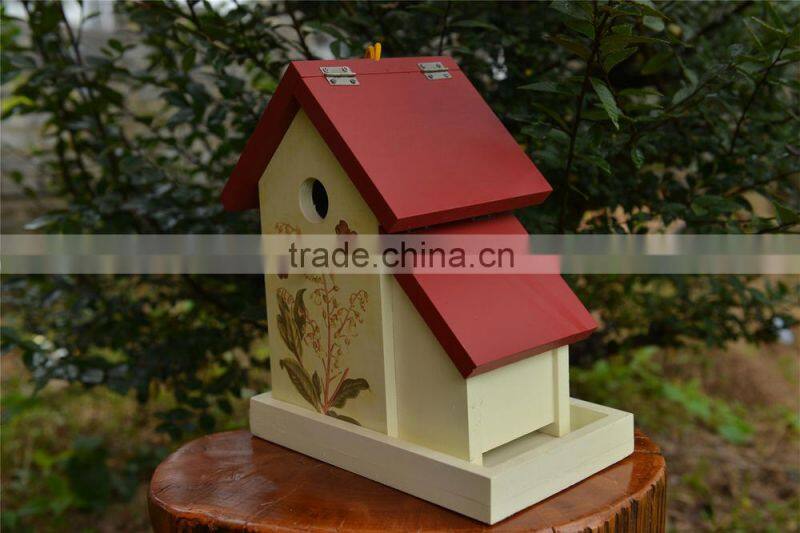 Unique Outdoor Garden Wooden Bird Feeder Wild Bird Feeder ,house,cage