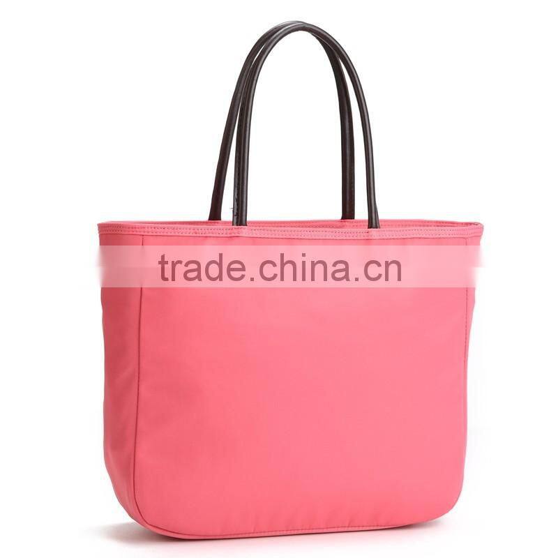 Newest high quality fashionable nylon waterproof tote bag cheap GW741