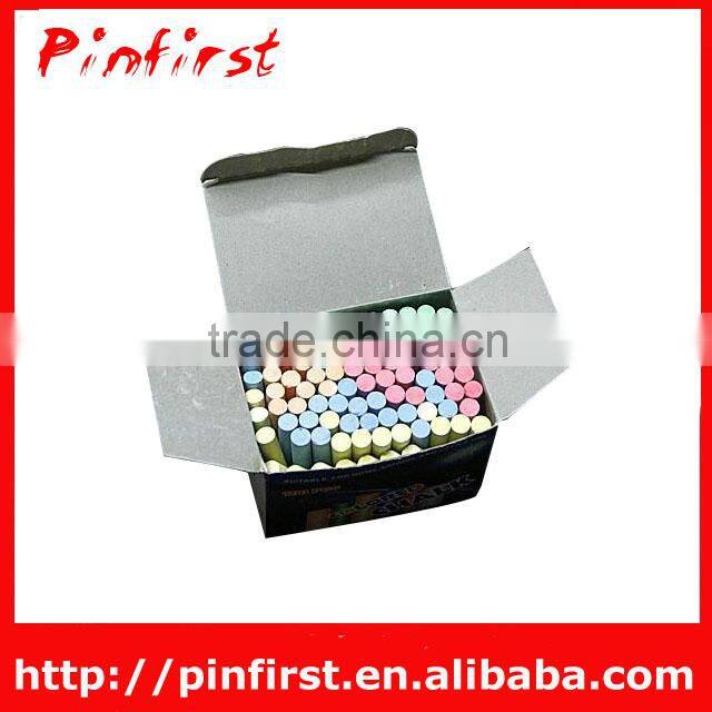 Standard Box Chinese Dustless Gesso Colorful Chalk For School