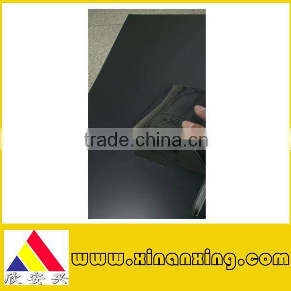 custom black PVC boxes with one color printing