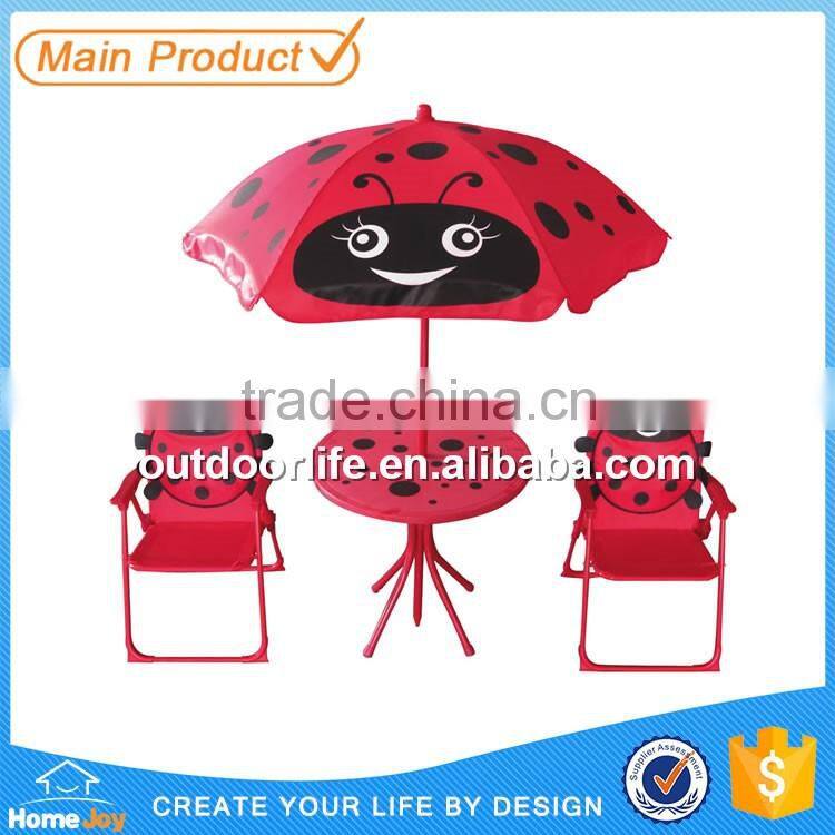 Cheap metal kids table and chair set