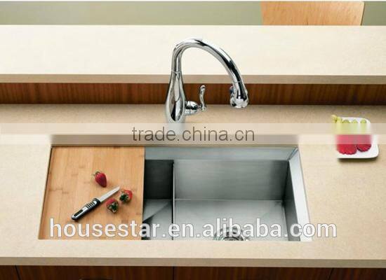 stainless steel for kitchen stand handmade stainless steel undermount kitchen sink for hotel single bowl laboratory sink - X3018