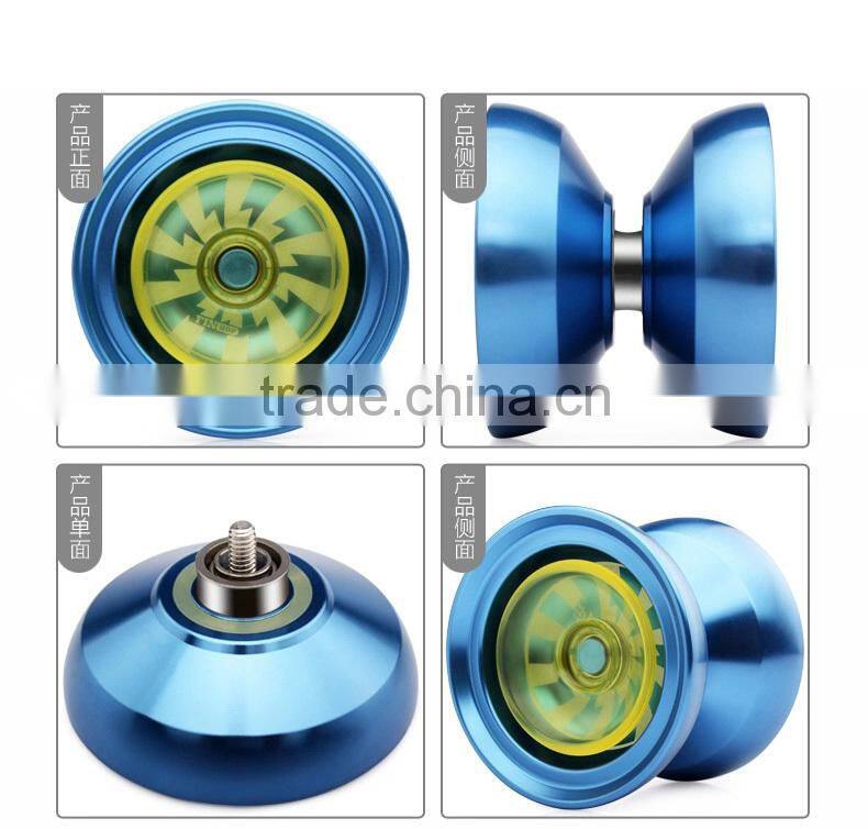 YJ Patent Design Aluminum Finger Spins YOYO Professional