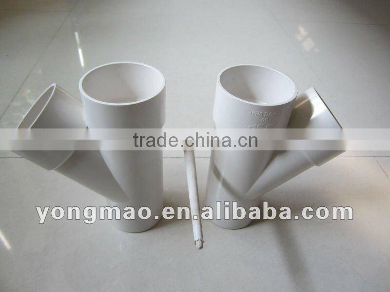 UPVC Y water supply pipe fitting mould