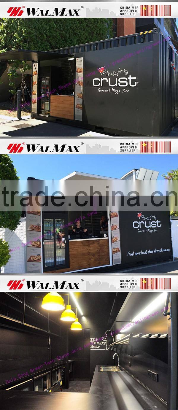 CH-DS072 shipping container shop design for coffee bar