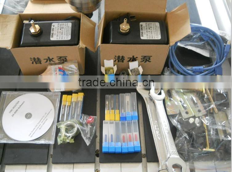 Mach3 control cnc cutting machinery metal for sales ZK-6090