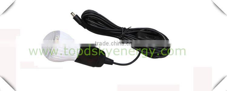 Solar power lingting system with 40W solar panel