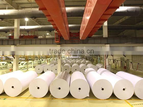 China Mills High Quality C2S Two Sides Coated Glossy Art Paper Roll