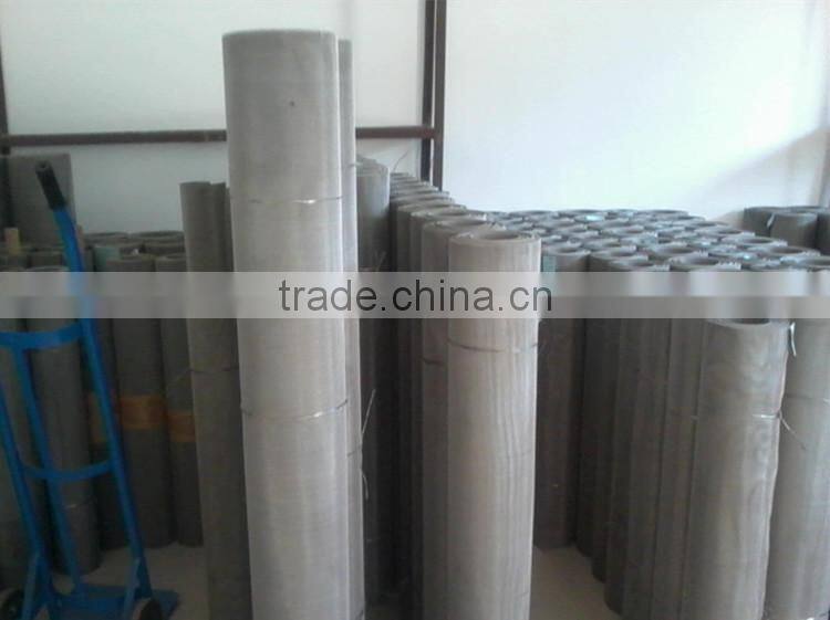 anping 304 stainless steel wire mesh 80 mesh price per sq ft