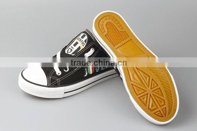 NO.T-D807H 2015 hot sales high quality custom screen printed canvas shoes
