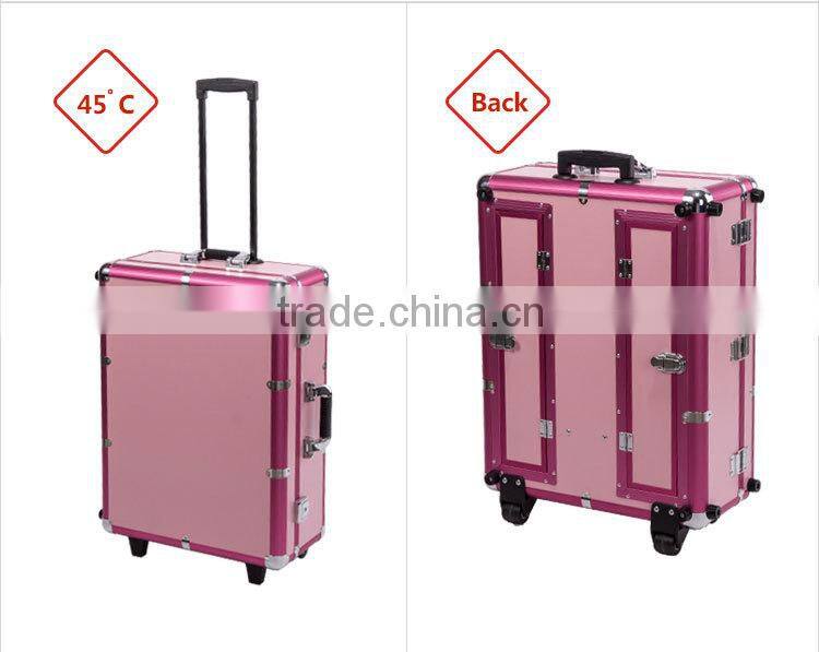 Sunrise 2015 Artist Beautiful Abs Aluminum Trolley Case