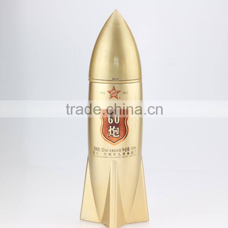 Cheap custom supplier electroplated ciroce bottles electroplated champagne bottle 750ml paint black bottle