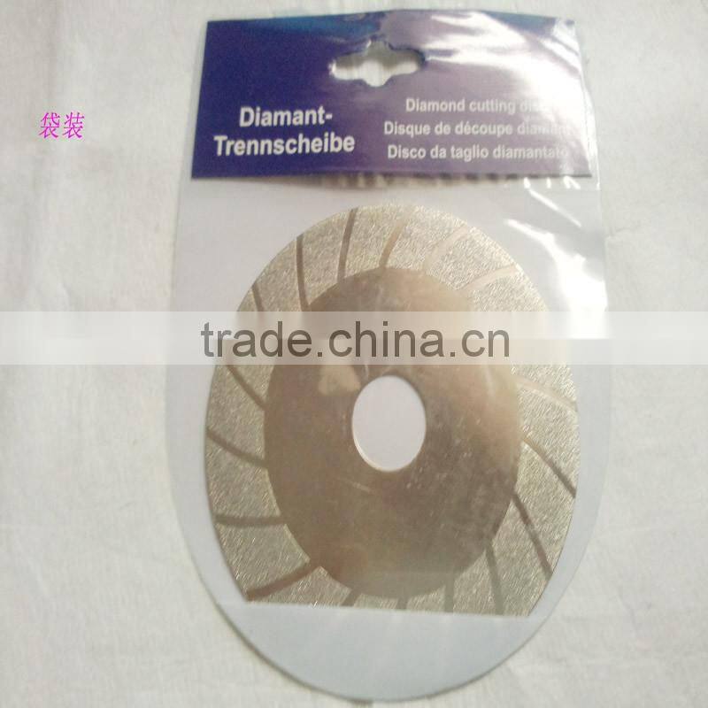 4" Diameter Tile Glass Grinding Wheel Diamond Cutting Disc