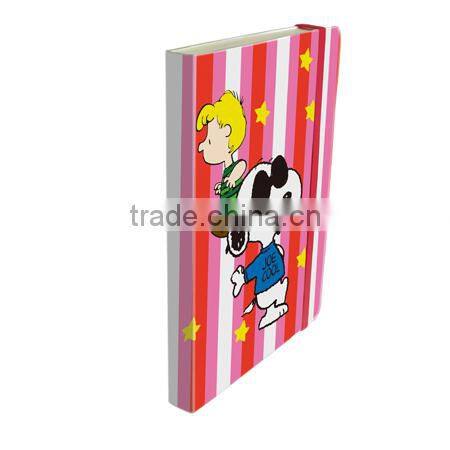 cute pink fabric notebook stylish diary notebook for children
