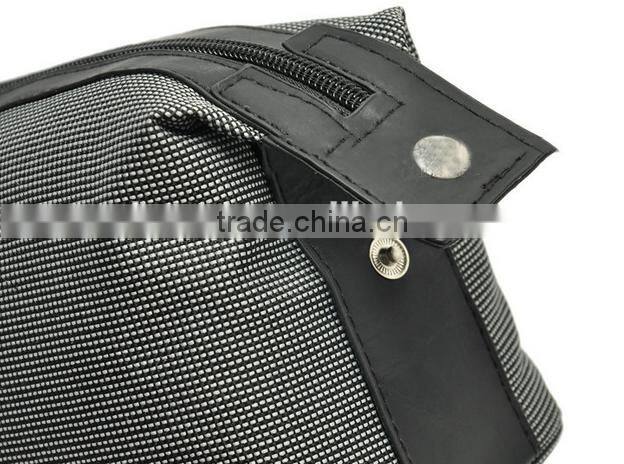 Elegant Small plaid Toiletry Bag Travel Organizer Cosmetic Bag for men women