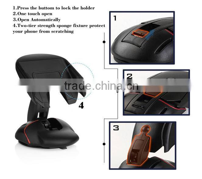 2016 special design new magnetic funny cell phone holder for desk