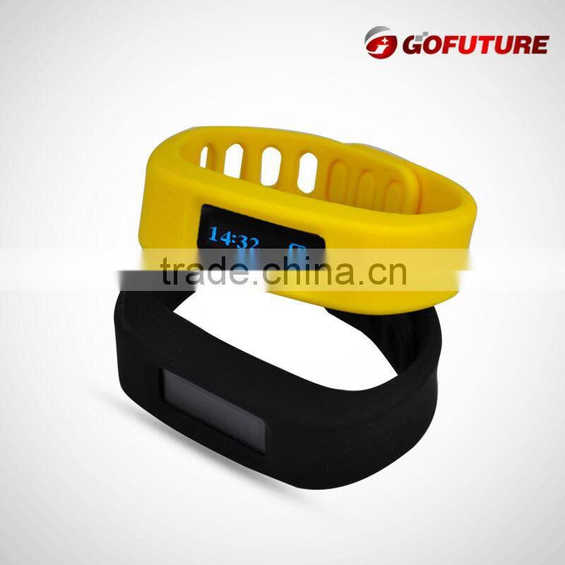 New Products bluetooth sport fitness wristband wireless activity bracelet tracker wristband pedometer with accelerometer