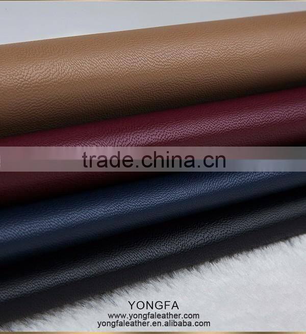 Y45 Nonwoven Backing PU Synthetic Leather for Shoes Lining