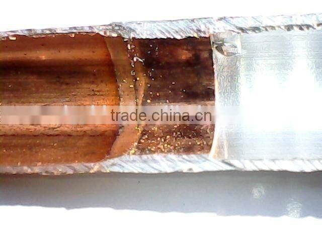 Covered pvc aluminum copper pipe