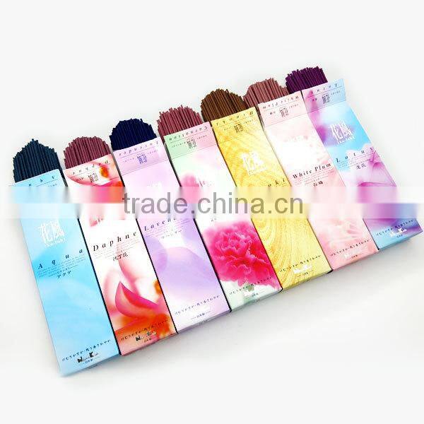 Ka fuh series, all fragrances set, small bulk packs, Japanese incense sticks, less smoke type