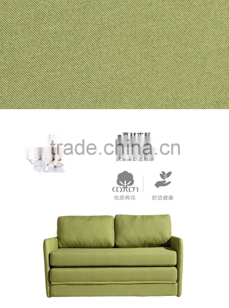 wholesale colorful convertible fabric loveseat sleeper
