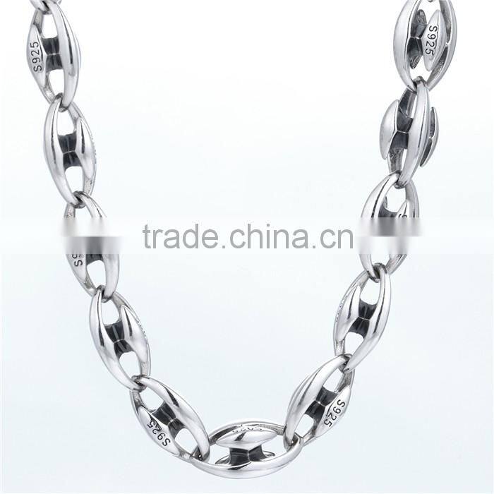 Men Chain Necklace Silver Necklace Most Popular Products New Style