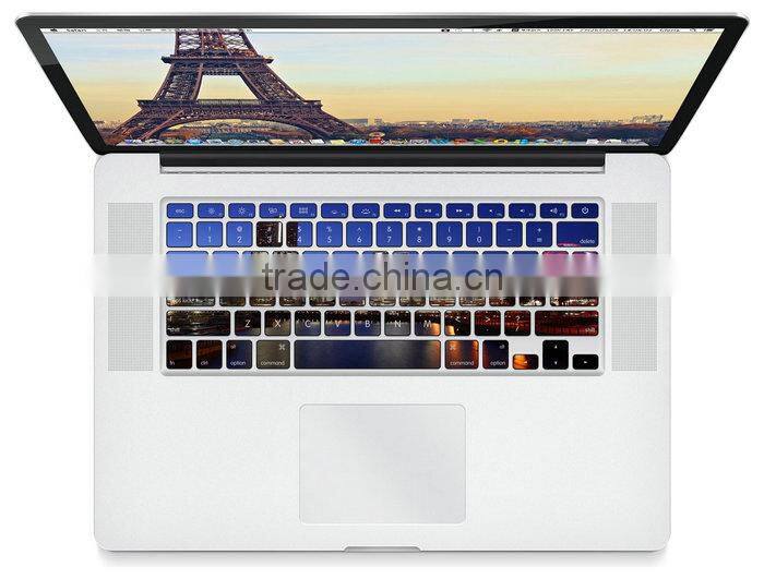 Hot Sale Waterproof Colorful Decorative Laptop Keyboard Key Sticker