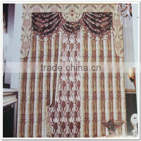 2013Hot New Bedroom Highgrade Contracted Jacquard Blackout Curtain Fabric