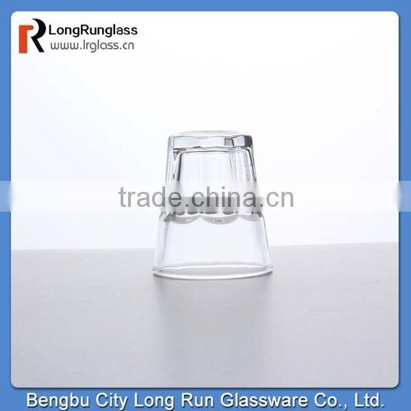 LongRun stemware stemless modern white wine glasses set of six