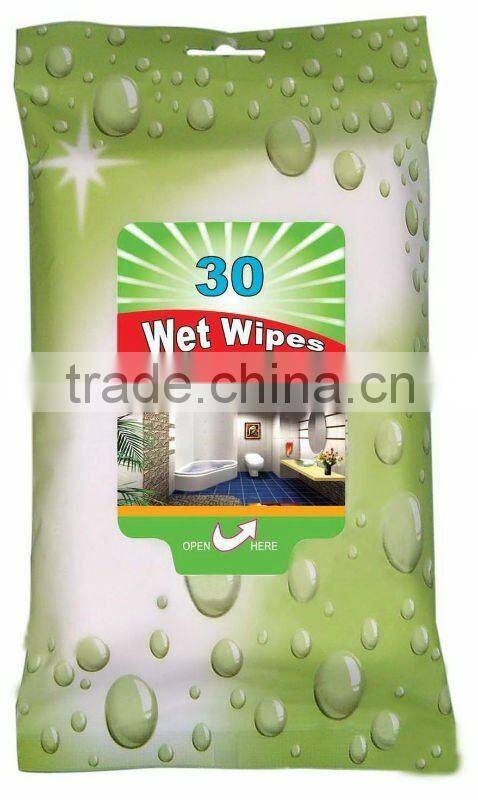 bathroom toilet cleaning wet wipes, wet tissue
