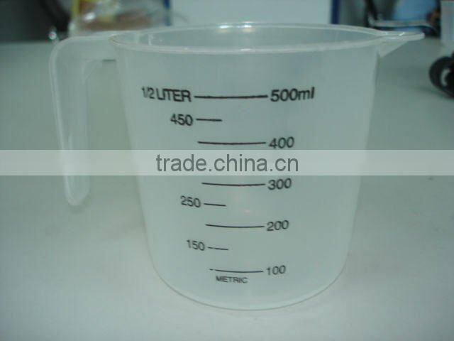 plastic 250ml 500ml 1L 2L 3L 5L clear measuring cup