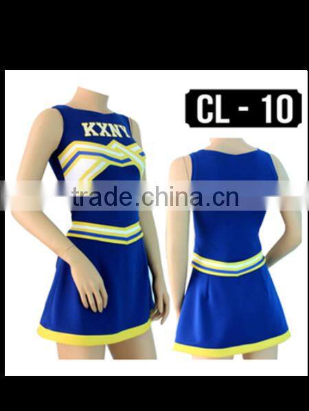 Sexy sublimation cheerleading uniforms, cheer dance costumes