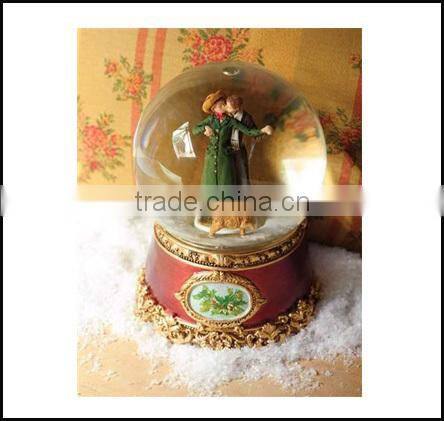 Custom Couple Snow Globe Manufacture New Products for Home Decor