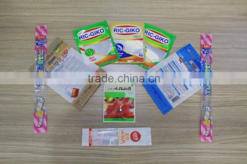 High quality snack packing bags food pouch