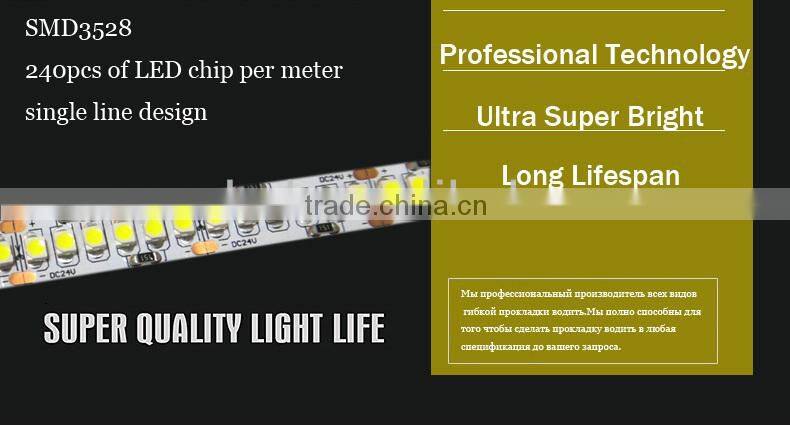 super bright led strip with 3M adhesive tape on back addressable lighting
